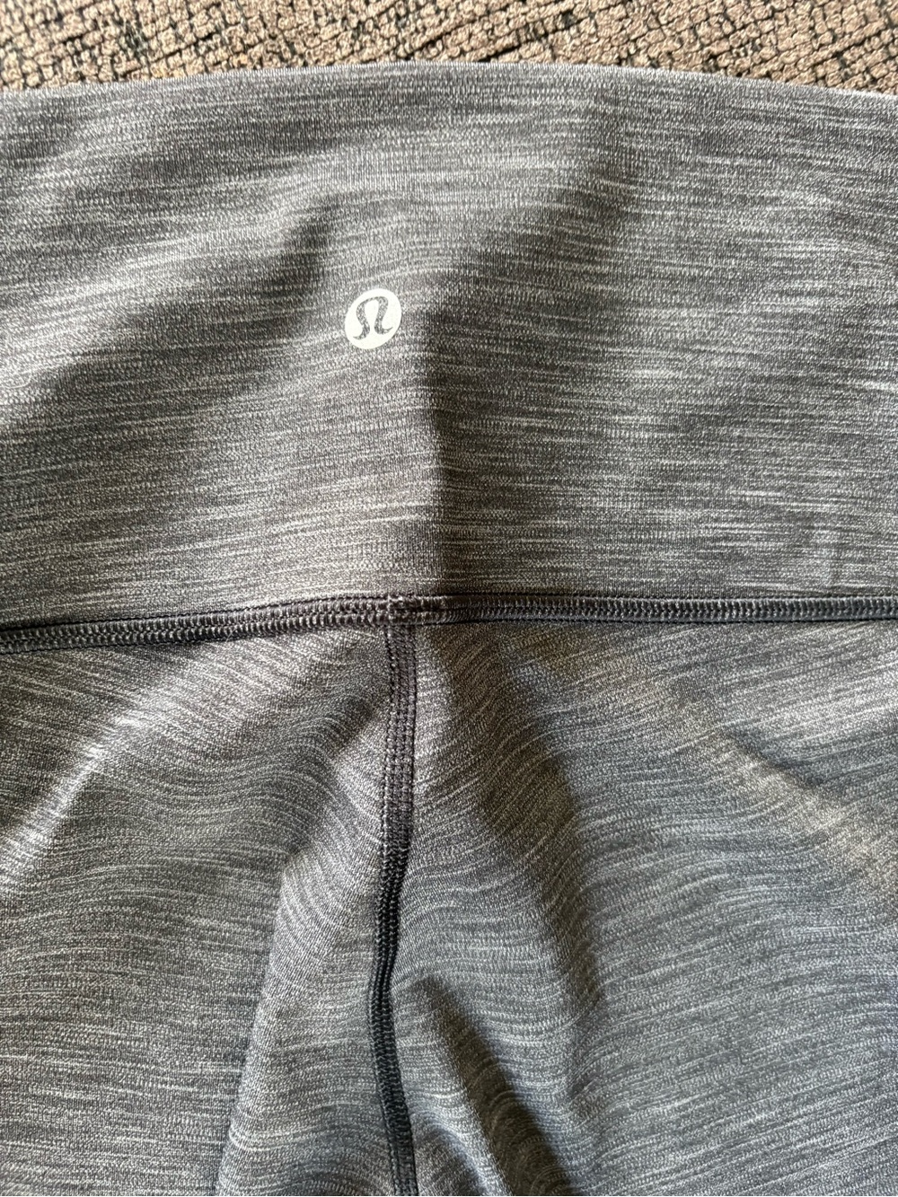 lululemon athletica Men's Heather Gray Athletic Shorts